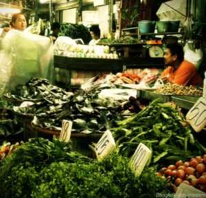 Khlong Toey Market Gemüse