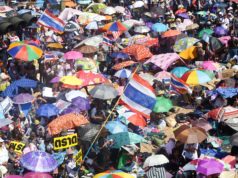 Militärjunta in Bangkok Proteste Bangkok