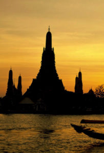 Sonnenaufgang Wat Arun